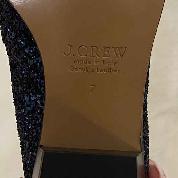 J. Crew Glitter Chelsea Boots, Size 7 - Picture 10 of 10